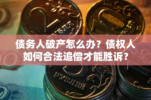 济南债务人破产怎么办？债权人如何合法追偿才能胜诉？