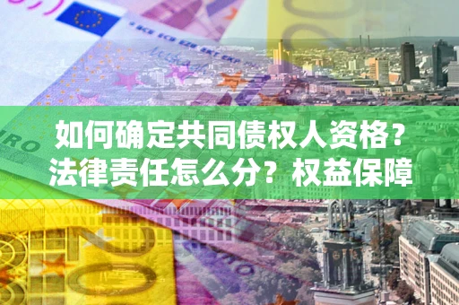 济南如何确定共同债权人资格？法律责任怎么分？权益保障技巧揭秘！