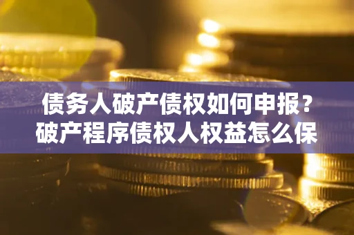 济南债务人破产债权如何申报？破产程序债权人权益怎么保障？